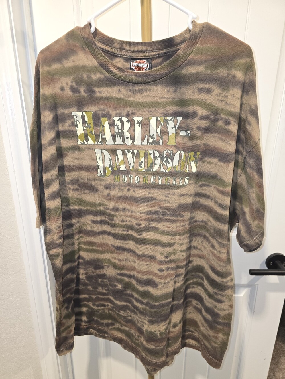 Mens Harley Davidson XXL Shirt Republic Stafford Texas